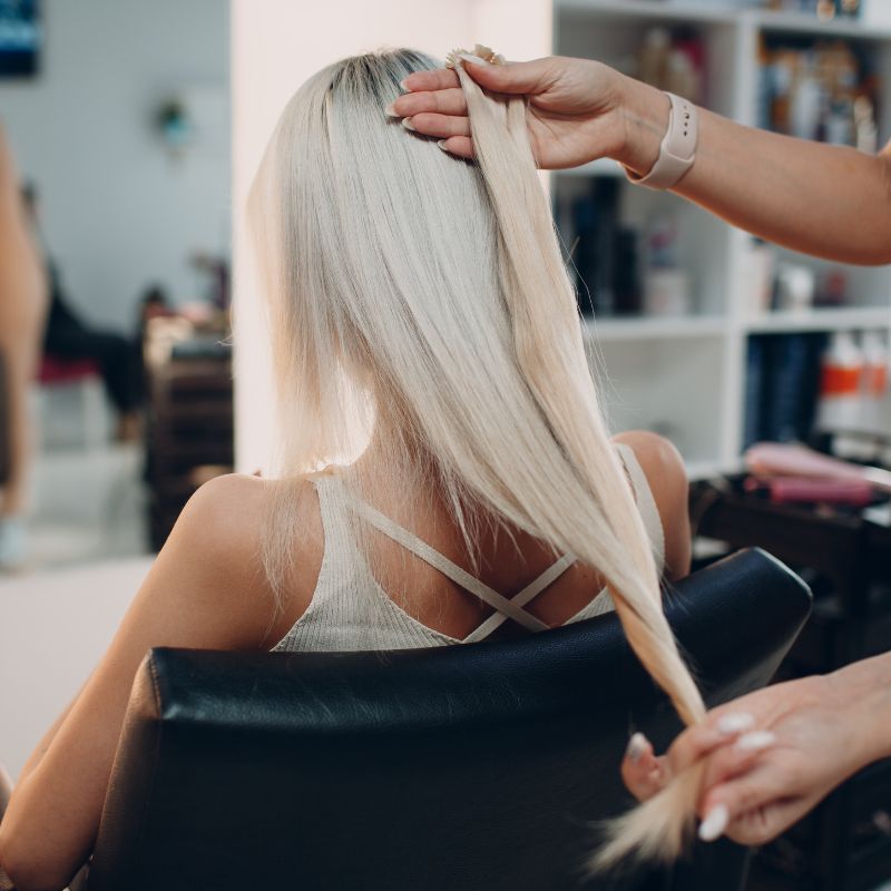 Haarverlängerung Düsseldorf Extensions bei HaarMPur